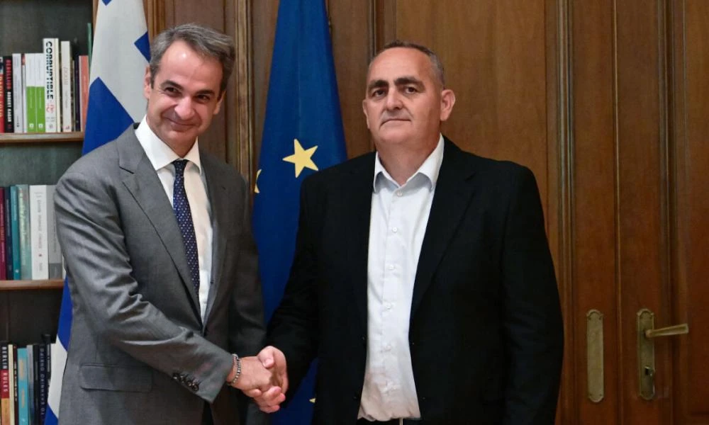 Η συνάντηση Μητσοτάκη με Μπελέρη - «Θέλουμε μία Αλβανία πιο κοντά στην Ευρώπη» (Βίντεο)